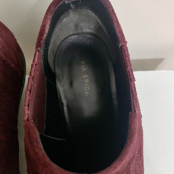 Via Spiga Farley Pointed Toe Ankle Boot Suede - Picture 6 of 6